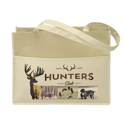 Dunes™ Matte-Laminated Tote - ColorVista (16" x 6" x 12")